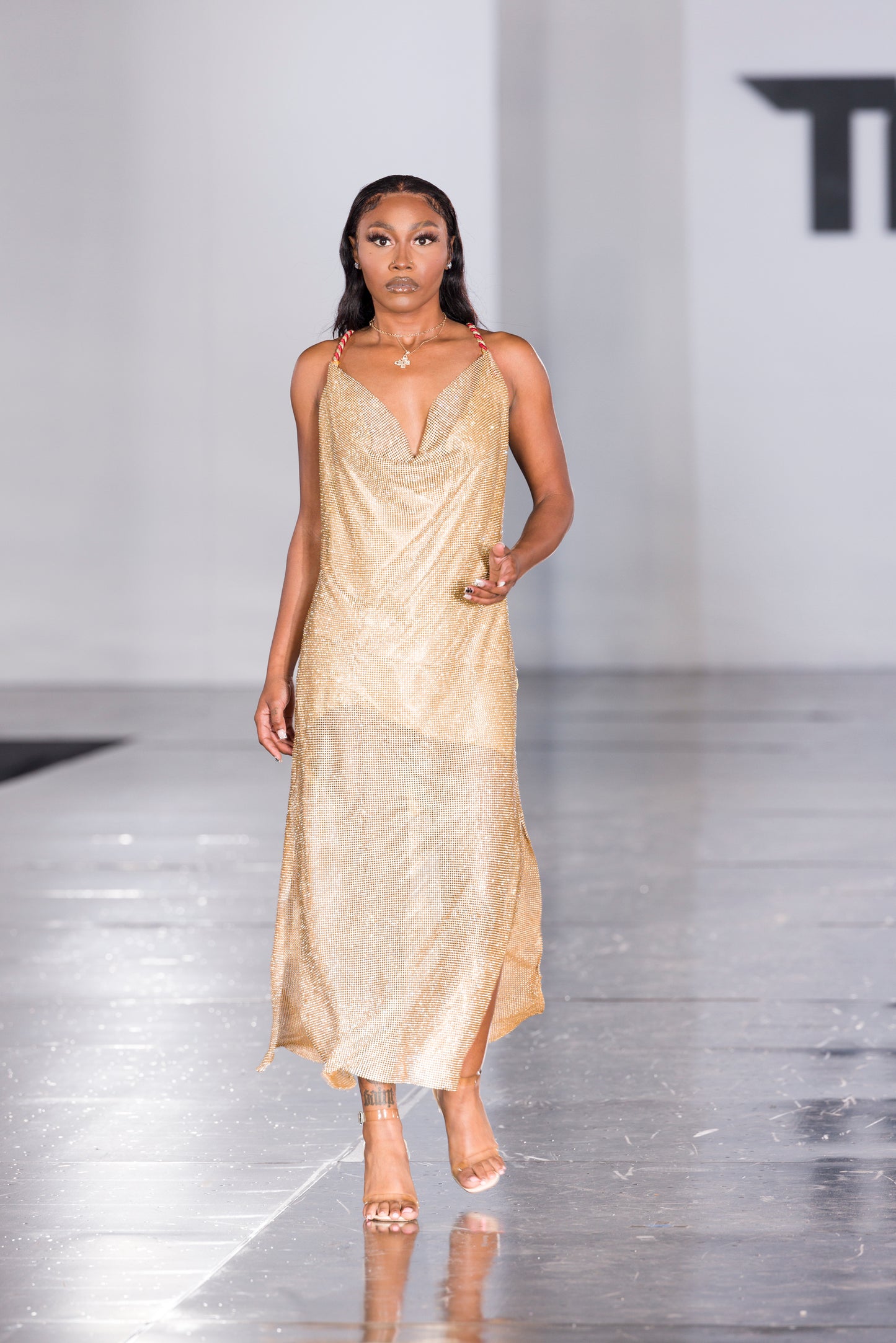 Metal Mesh Dress.