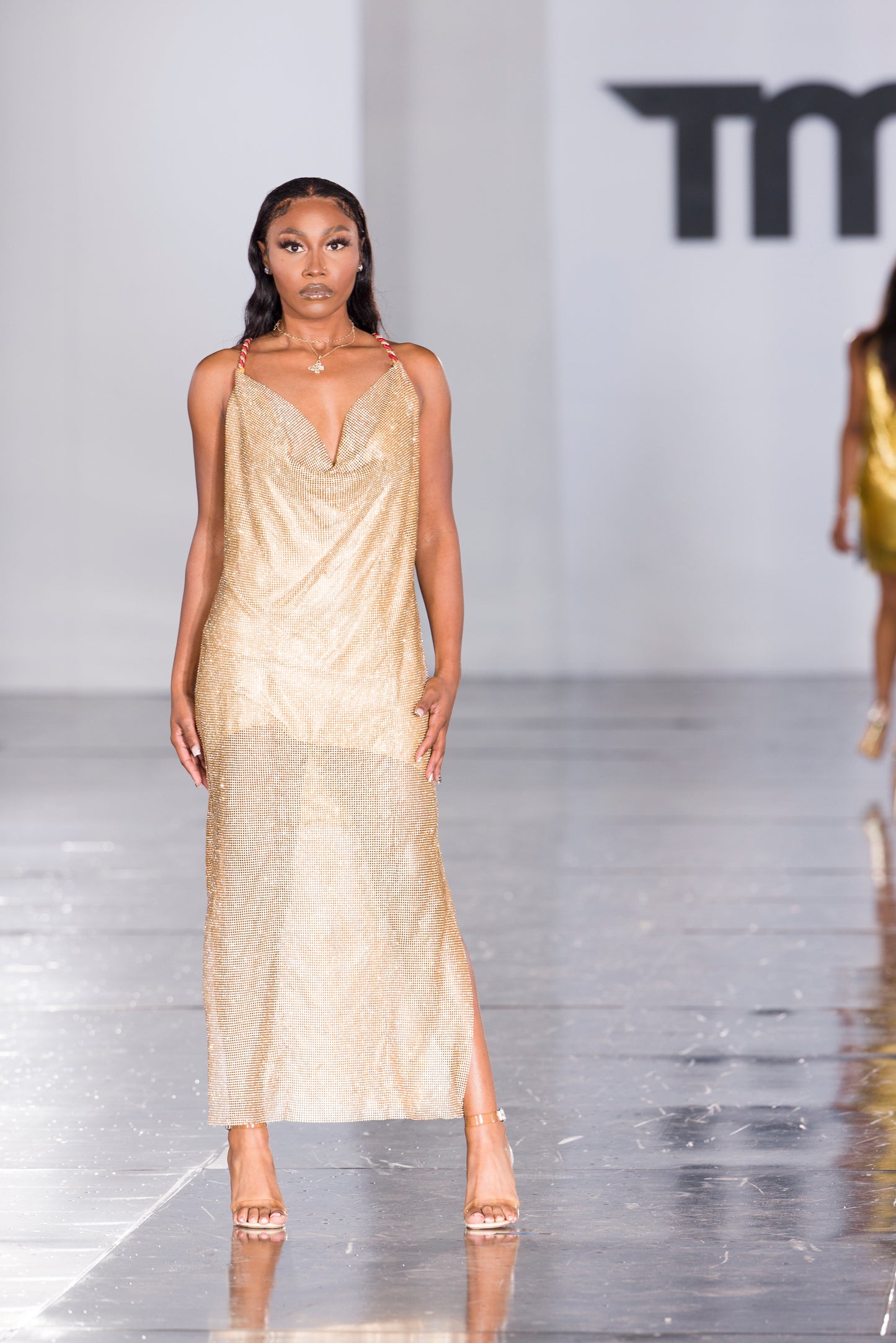 Metal Mesh Dress.