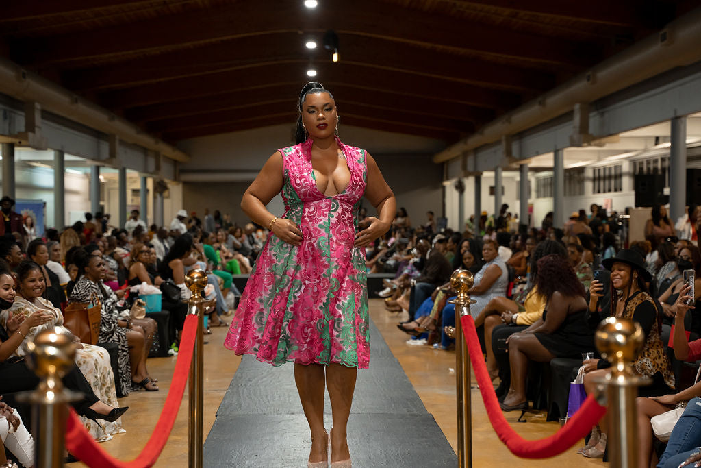 African Lace Dress