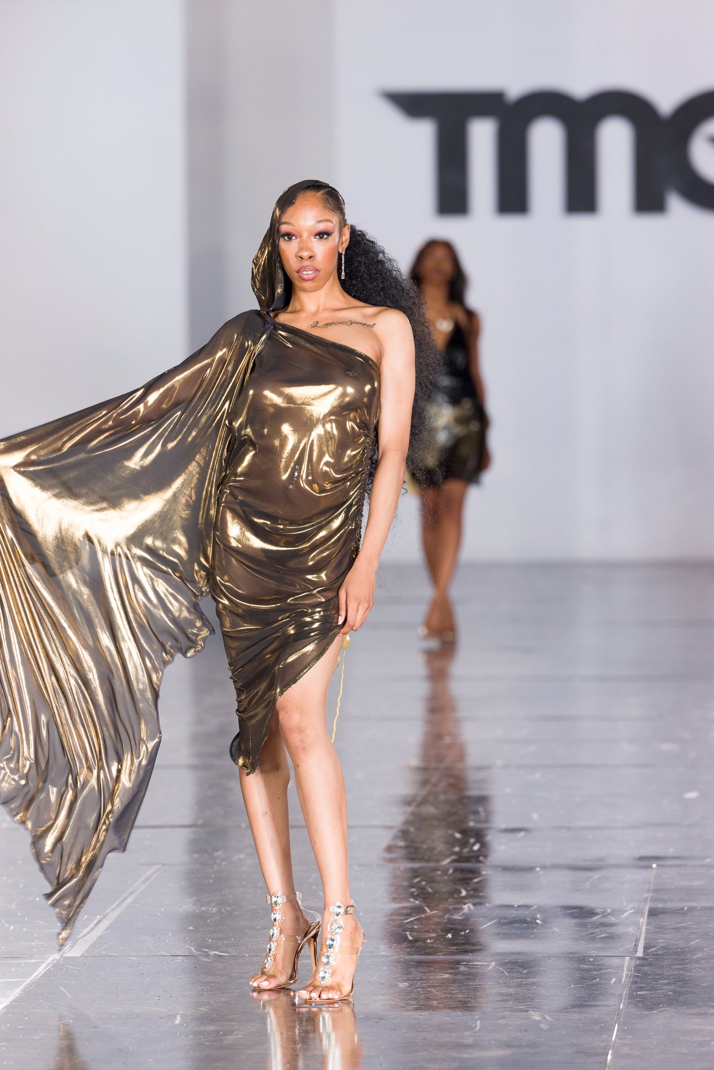 Liquid Gold Dress Bella Redd Collection Liquid Gold Dress Bella Redd Collection