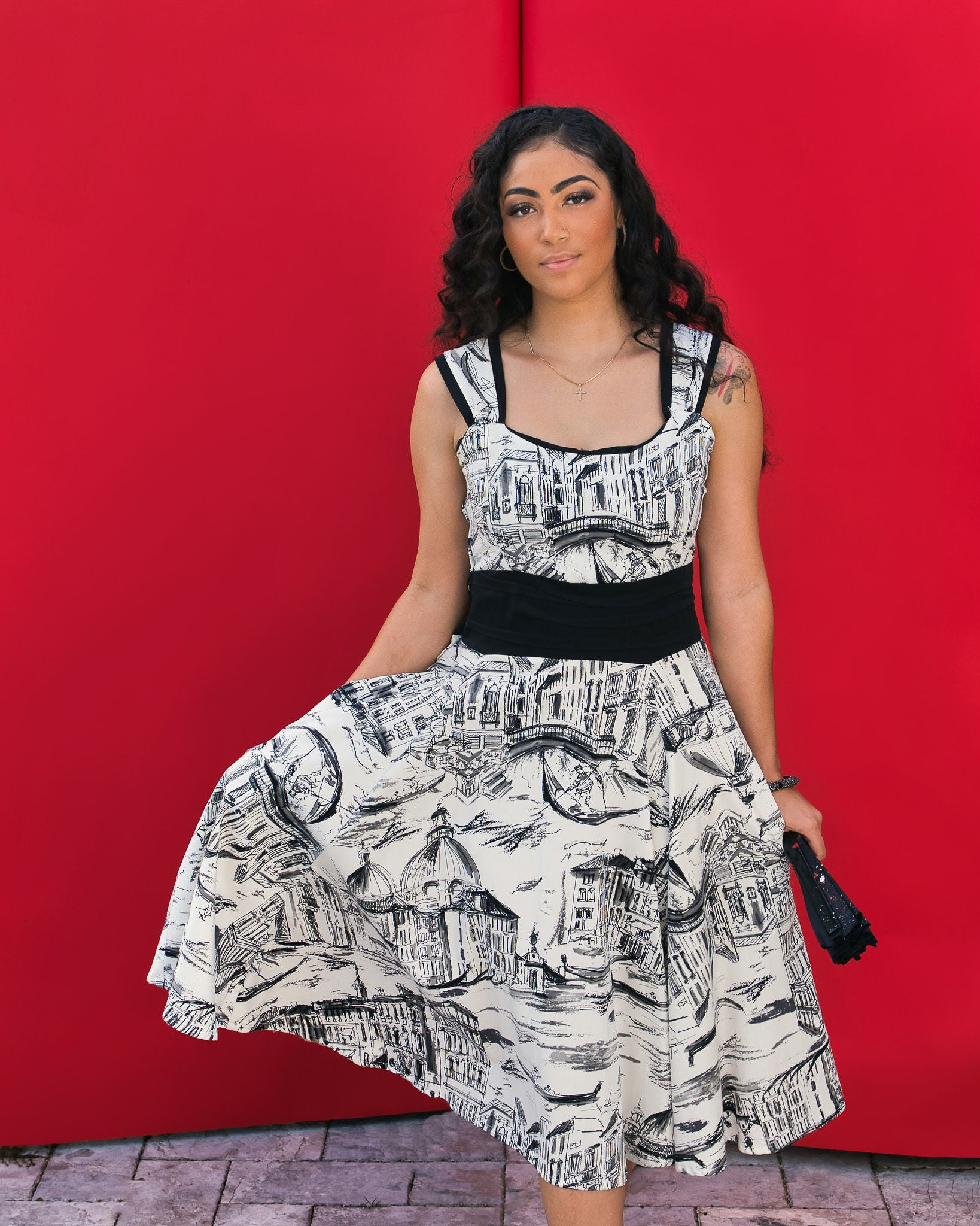 Casual Dress Bella Redd Collection Casual Dress Bella Redd Collection